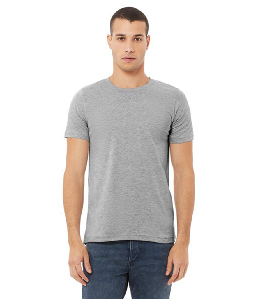 BELLA+CANVAS B3001CVC  Athletic Heather  Unisex Heather CVC Short Sleeve Tee