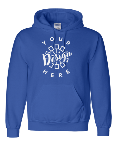 Gildan DryBlend Hooded Sweatshirt 12500 — Royal