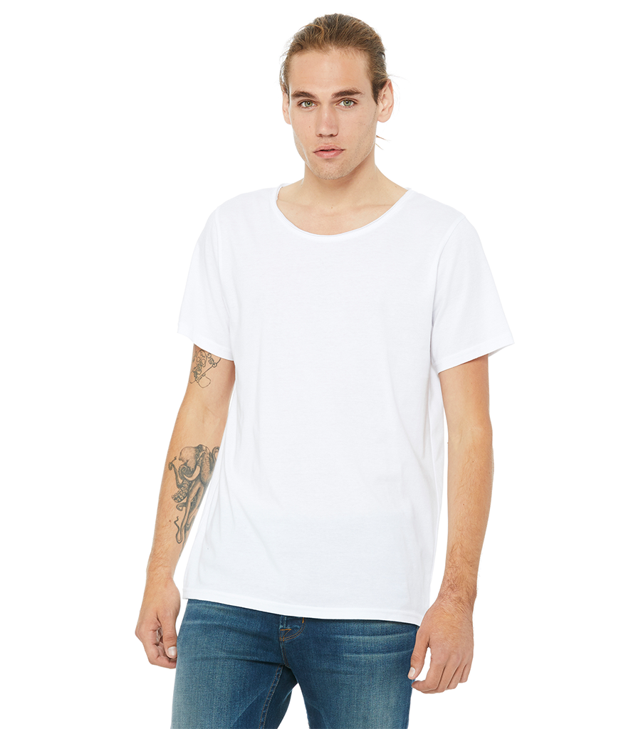 Bella + Canvas B3014 Men's Jersey Raw Neck T-Shirt